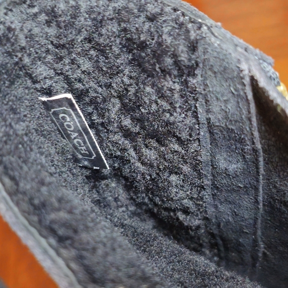 Coach sheepskin wedge boot - Picture 5 of 6